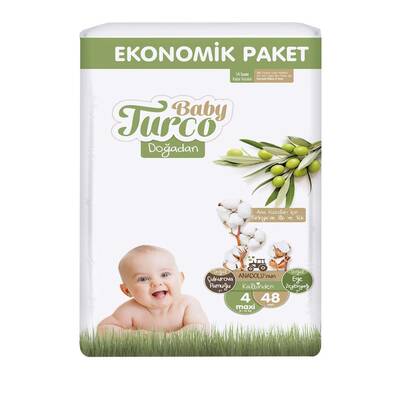 Baby Turco - 4 Numara Maxi 48 adet