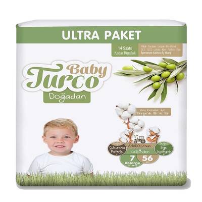 Baby Turco 7 Numara XX Large - 56 Adet