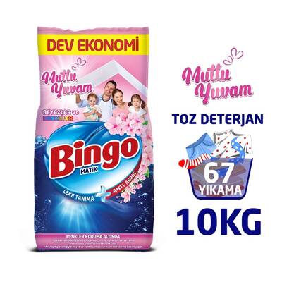 Bingo Matik Beyazlar ve Renkliler - 10 kg