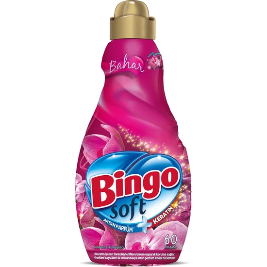 Bingo Soft - BAHAR - Konsantre Yumuşatıcı - 1440 ml