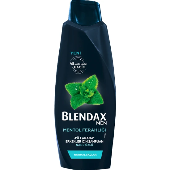 Blendax Erkekler İçin Mentollü Şampuan 500 Ml