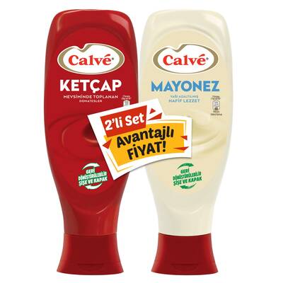 CALVE - 2’li Set - Ketçap&Mayonez