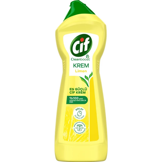 Cif Krem Temizleyici 750 ml Limon