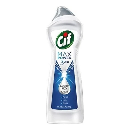 Cif Krem Max Power 3 Etki Mavi Çam Ferahlığı 450ml