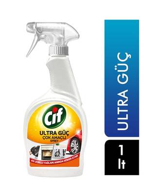 Cif Ultra Güç Çok Amaçlı Sprey Yağ ve Kir Sökücü 1000 ml