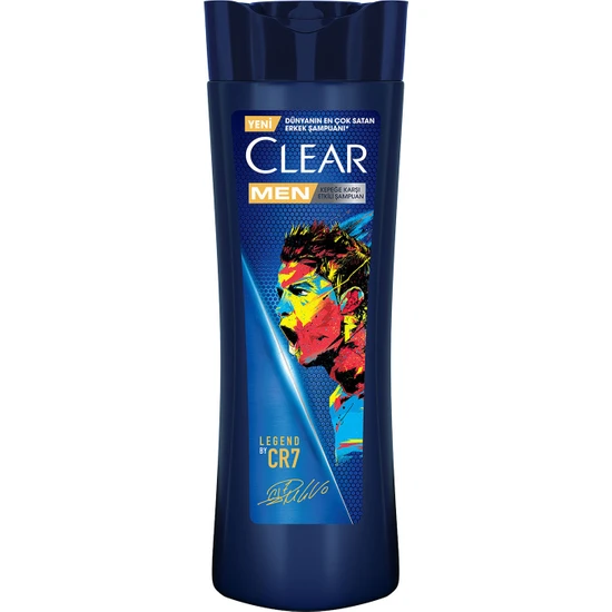 Clear Men Kepeğe Karşı Etkili Şampuan Legend By CR7 350 ml