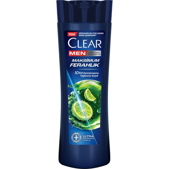 Clear Men Kepeğe Karşı Etkili Şampuan Maksimum Ferahlık 350 ml