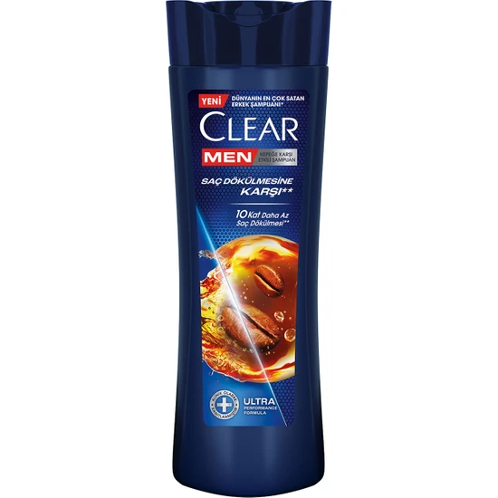 Clear Men Kepeğe Karşı Etkili Şampuan Saç Dökülmesine Karşı 350 ml