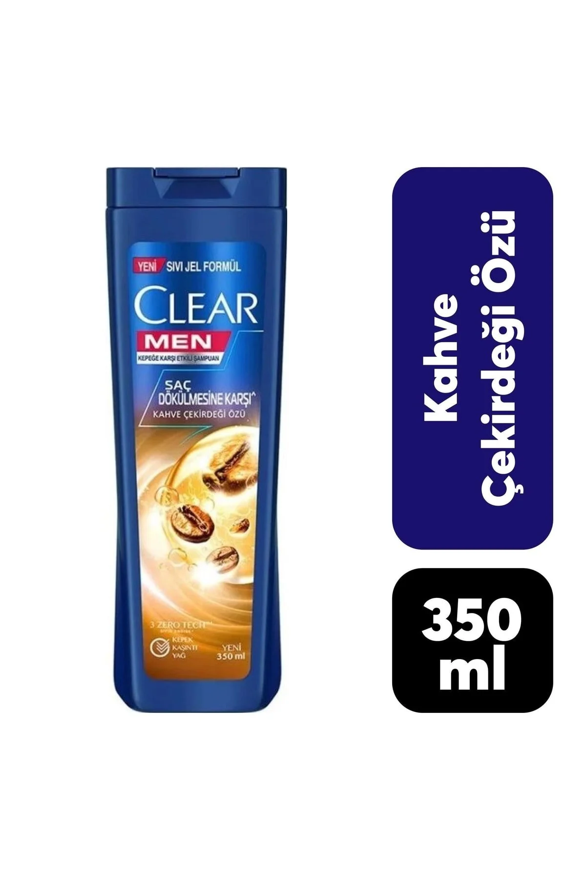 CLEAR - MEN - KEPEĞE KARŞI ETKİLİ ŞAMPUAN - Saç Dökülmesine Karşı 350 ml