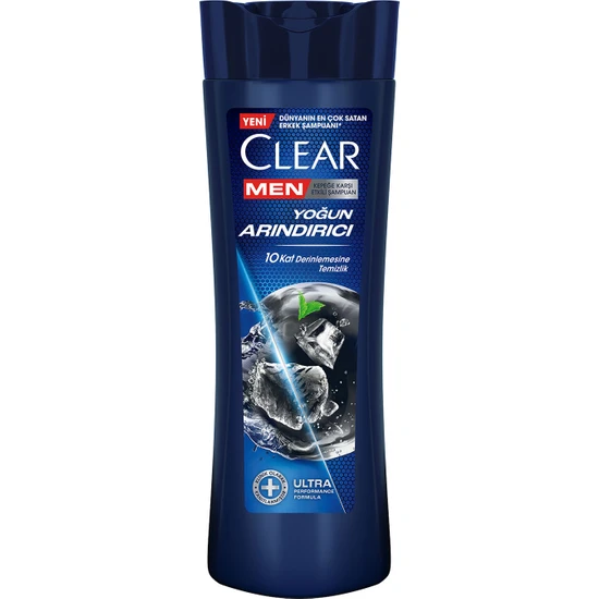 Clear Men Kepeğe Karşı Etkili Şampuan Yoğun Arındırıcı 350 ml