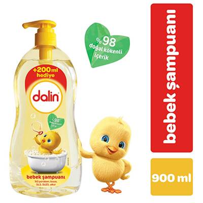 Dalin Bebek Şampuanı 700 ml +200mlHediye