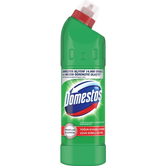 Domestos Yoğun Kıvamlı Çamaşır Suyu Dağ Esintisi 750 ml