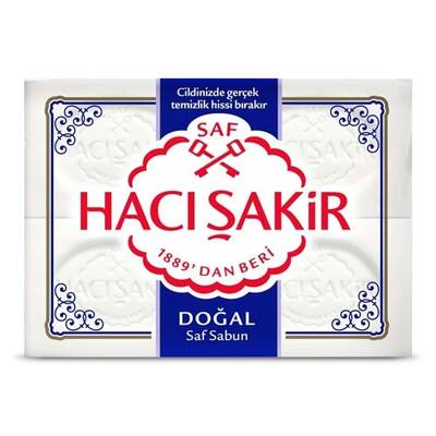 Hacı Şakir Doğal Saf Geleneksel Beyaz Sabun 600gr