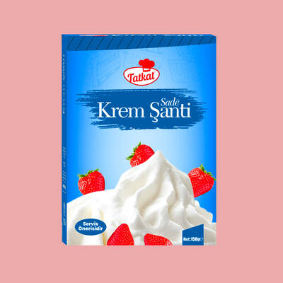 Tatkat Krem Şanti Sade 150 gr