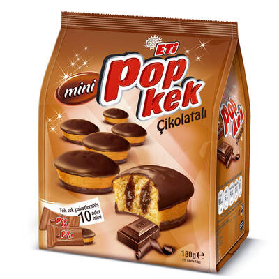 Eti - Popkek Mini Çikolatalı 180 Gr