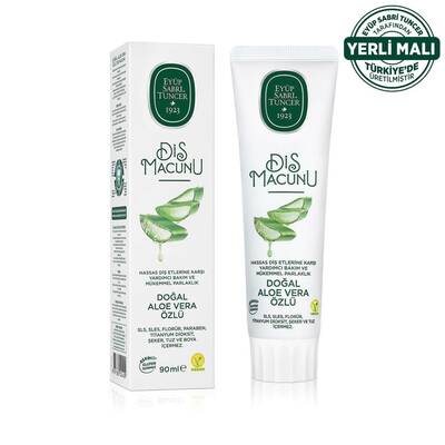 Eyüp Sabri Tuncer Doğal Aloe Vera Özlü Diş Macunu 90 ml