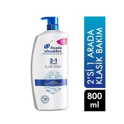 Head&Shoulders - 2’si 1- Klasik Bakım 800 ml