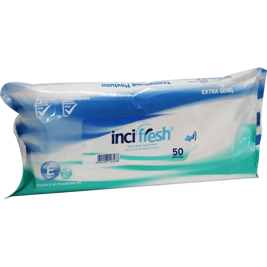 İnci Fresh Islak Vücut Temizleme Havlusu