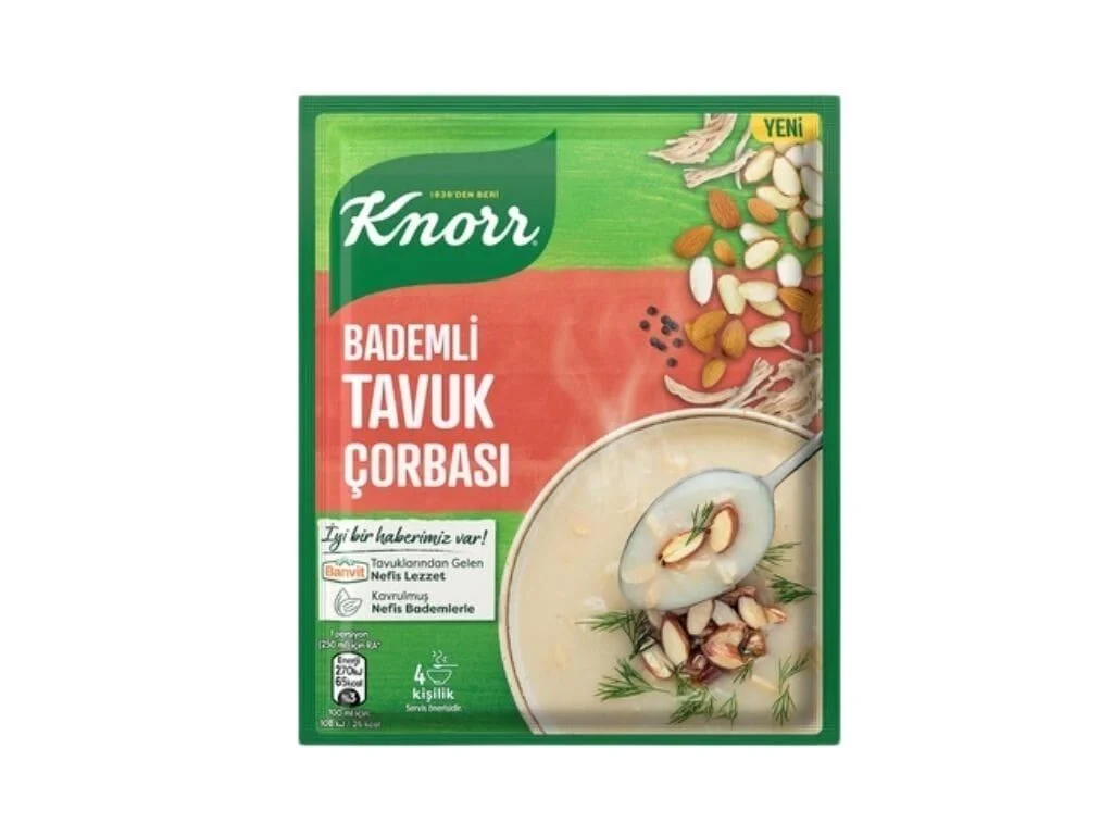 Knorr BADEMLİ TAVUK ÇORBA