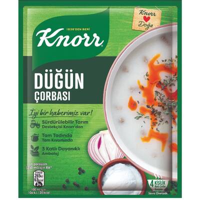 KNORR - DÜĞÜN ÇORBASI - 4 Kişilik