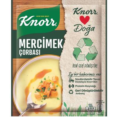 KNORR - MERCİMEK ÇORBASI - 4 Kişilik