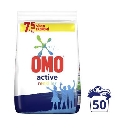 Omo - Active Renkliler 7,5 kg