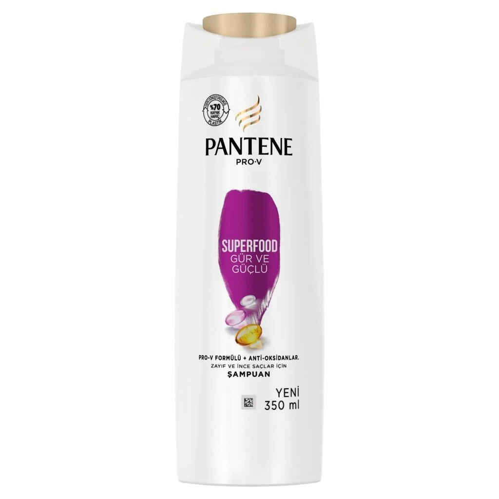 PANTENE 350 ml ŞAMPUAN SÜPERFOOD