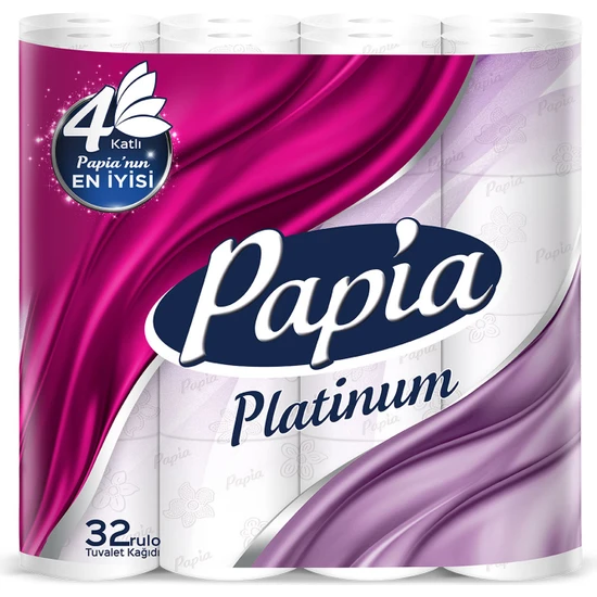 Papia Platinum 32'li Tuvalet Kağıdı 4 Katlı