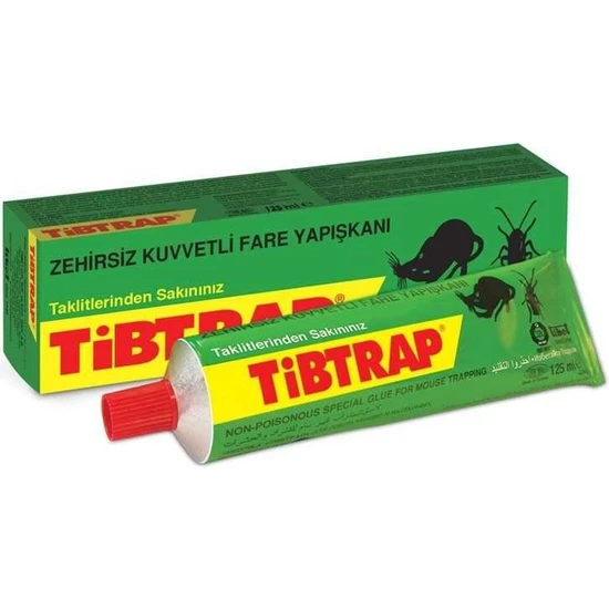 Tibtrap Zehirsiz Kuvvetli Fare Yapışkanı 125 ml