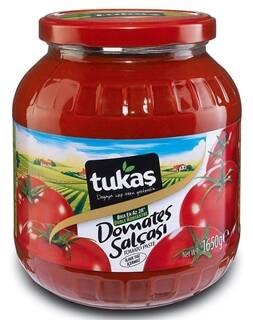 Tukaş - Domates Salçası Cam 1650 gr