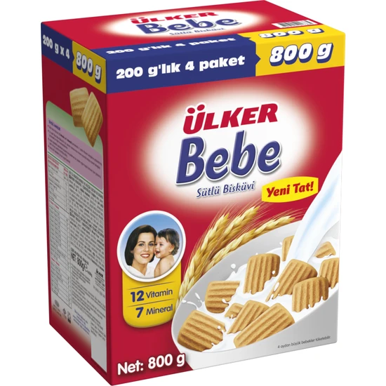 Ülker - Bebe Bisküvisi - 800 gr