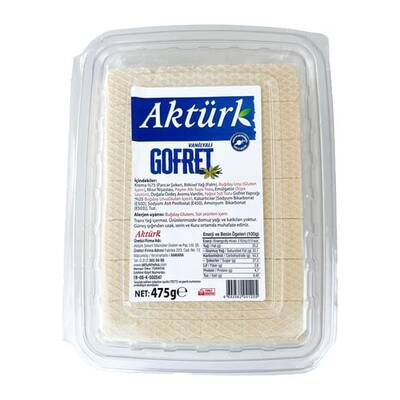 Aktürk Gofret Vanilyalı 475 gr